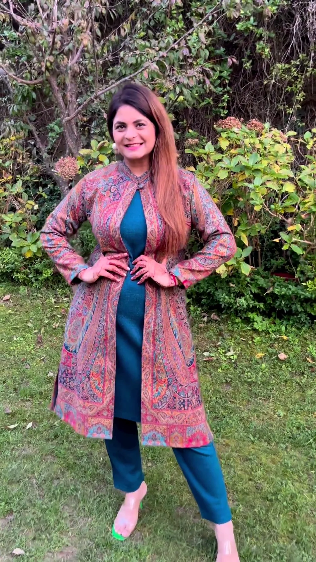 Warm Kurti Sweater for Women | Soft Woollen Fabric | Stylish Winter Kurti Sweater for Daily, Office & Casual Wear - Image 2